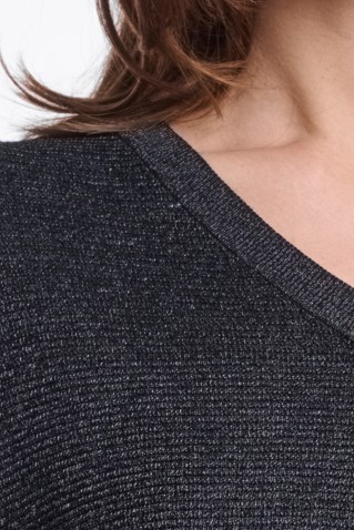 cathleen knitted blouse rino & pelle black