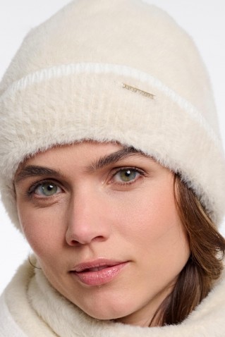 connie beanie rino & pelle birch snow