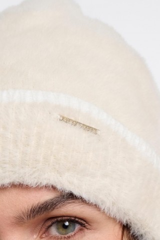 connie beanie rino & pelle birch snow