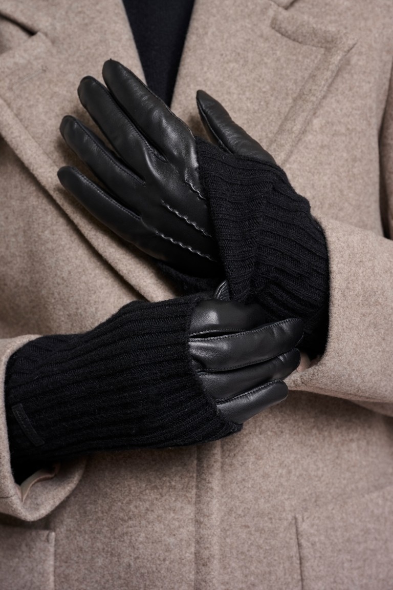 infinity gloves rino & pelle black