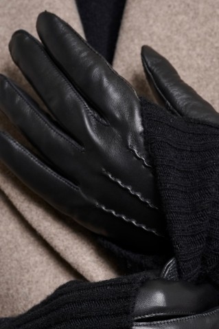 infinity gloves rino & pelle black