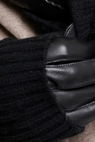 infinity gloves rino & pelle black