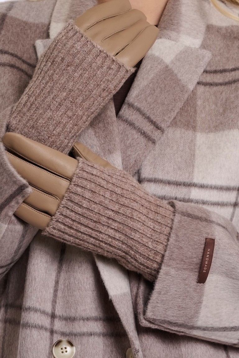 infinity gloves rino & pelle faint taupe