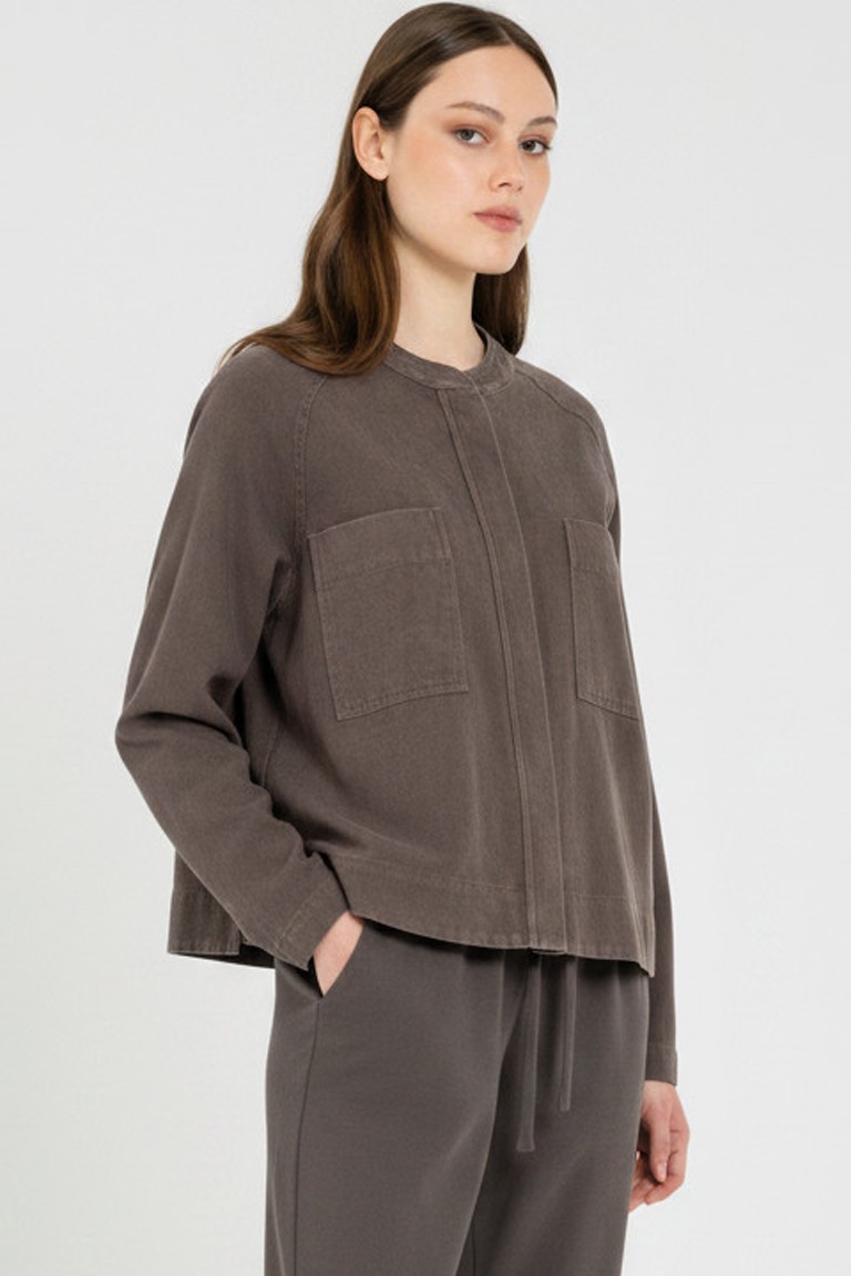 twill fade out jacket philosophy bordeaux