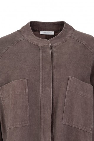 twill fade out jacket philosophy bordeaux
