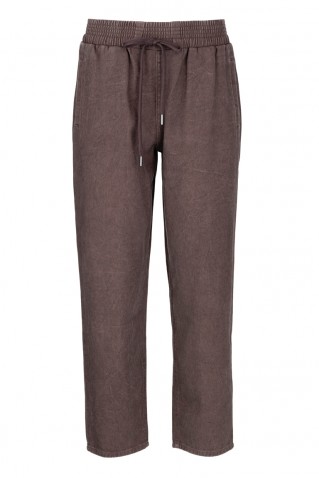 twill fade out jogger pants philosophy bordeaux