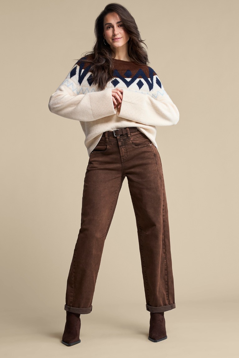 korine & belt washed twill colors jeans red button coffee