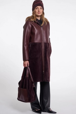 chi handbag rino & pelle fudge cloak