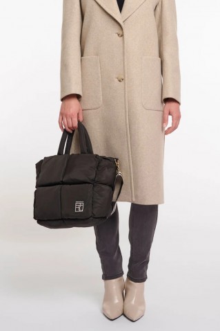 nikita padded handbag rino & pelle black