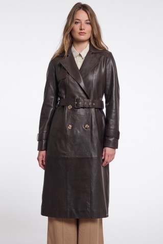 nolan coat rino & pelle coffee roast
