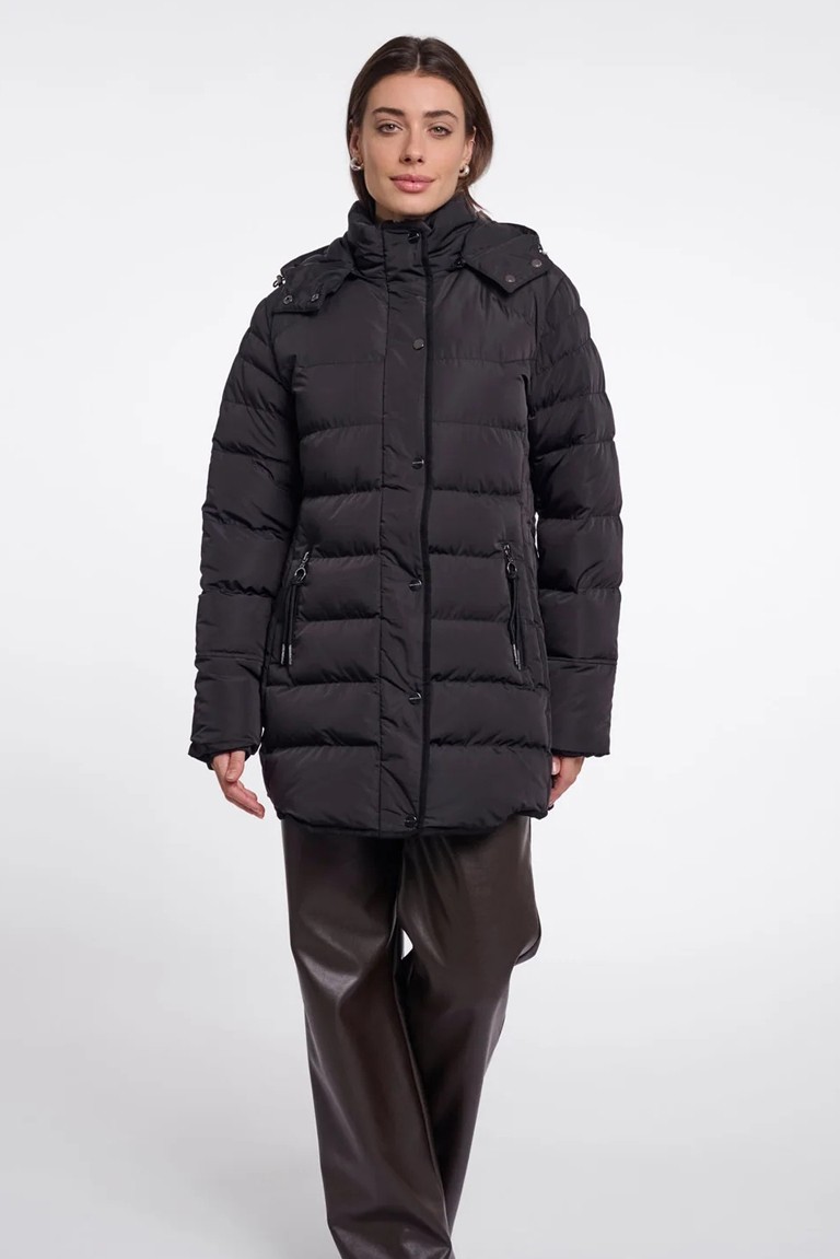 nusa coat rino & pelle black