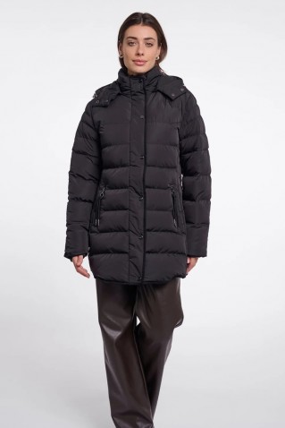 nusa coat rino & pelle black
