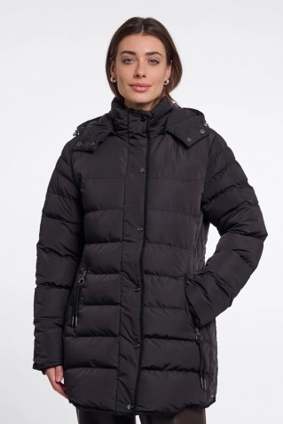 nusa coat rino & pelle black