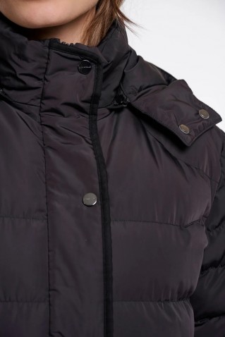 nusa coat rino & pelle black