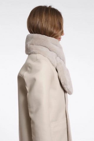 stip faux fur skarf rino & pelle birch