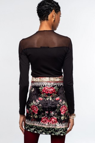 imperial mini skirt peace & chaos
