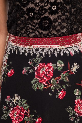 imperial long skirt peace & chaos