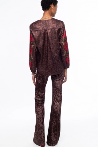 venomous velvet pants peace & chaos