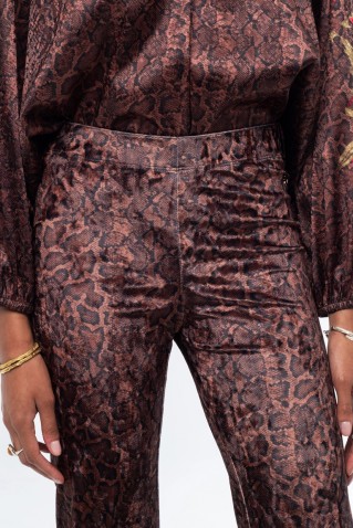 venomous velvet pants peace & chaos