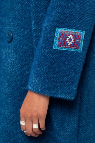 ceremonial coat peace & chaos petrol