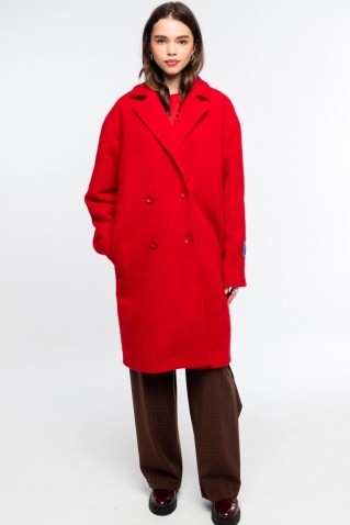 ceremonial coat peace & chaos red