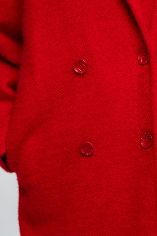 ceremonial coat peace & chaos red