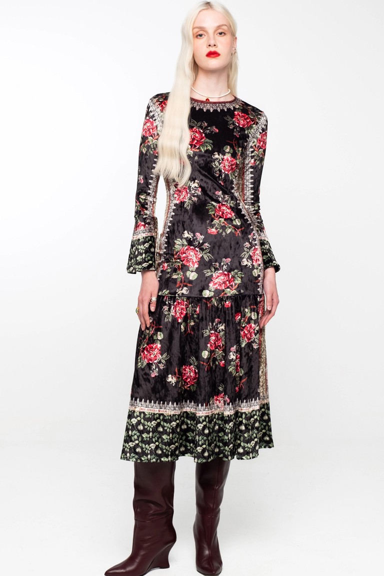 imperial long dress peace & chaos