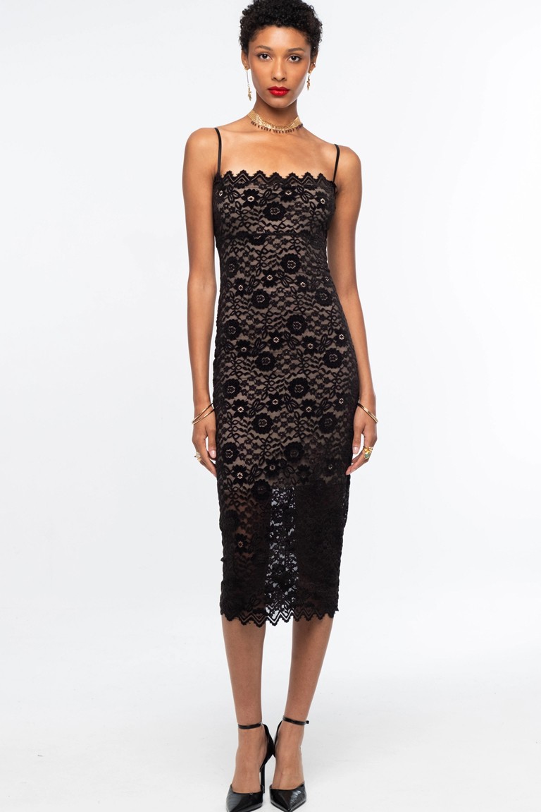 enchanted midi dress peace & chaos