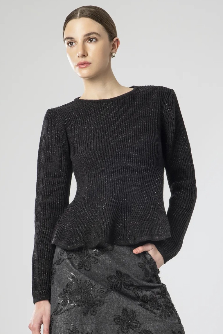 knitted blouse moutaki