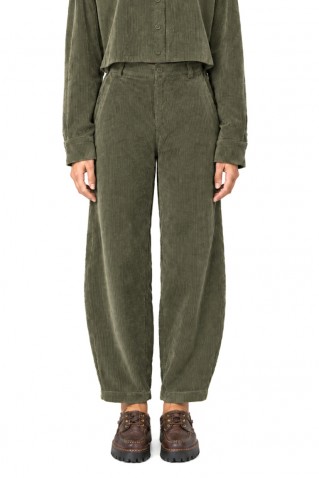 corduroy pants moutaki khaki