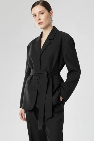 blazer moutaki black