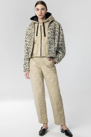 faux fur jacket moutaki