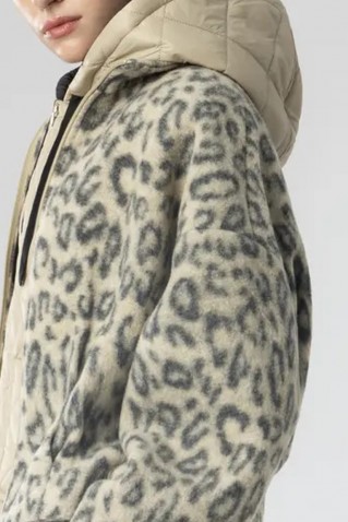 faux fur jacket moutaki