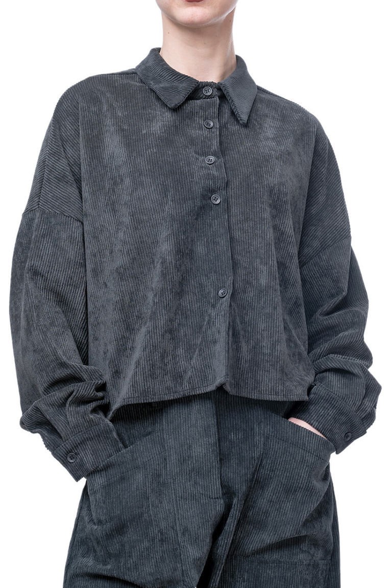 corduroy shirt moutaki carbon