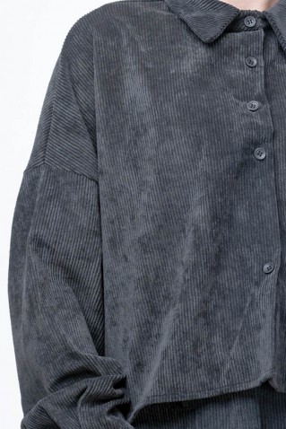 corduroy shirt moutaki carbon