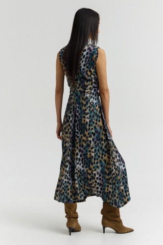 deanna midi printed dress namaste