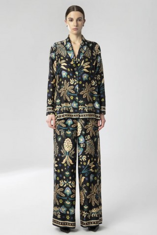 printed kimono moutaki