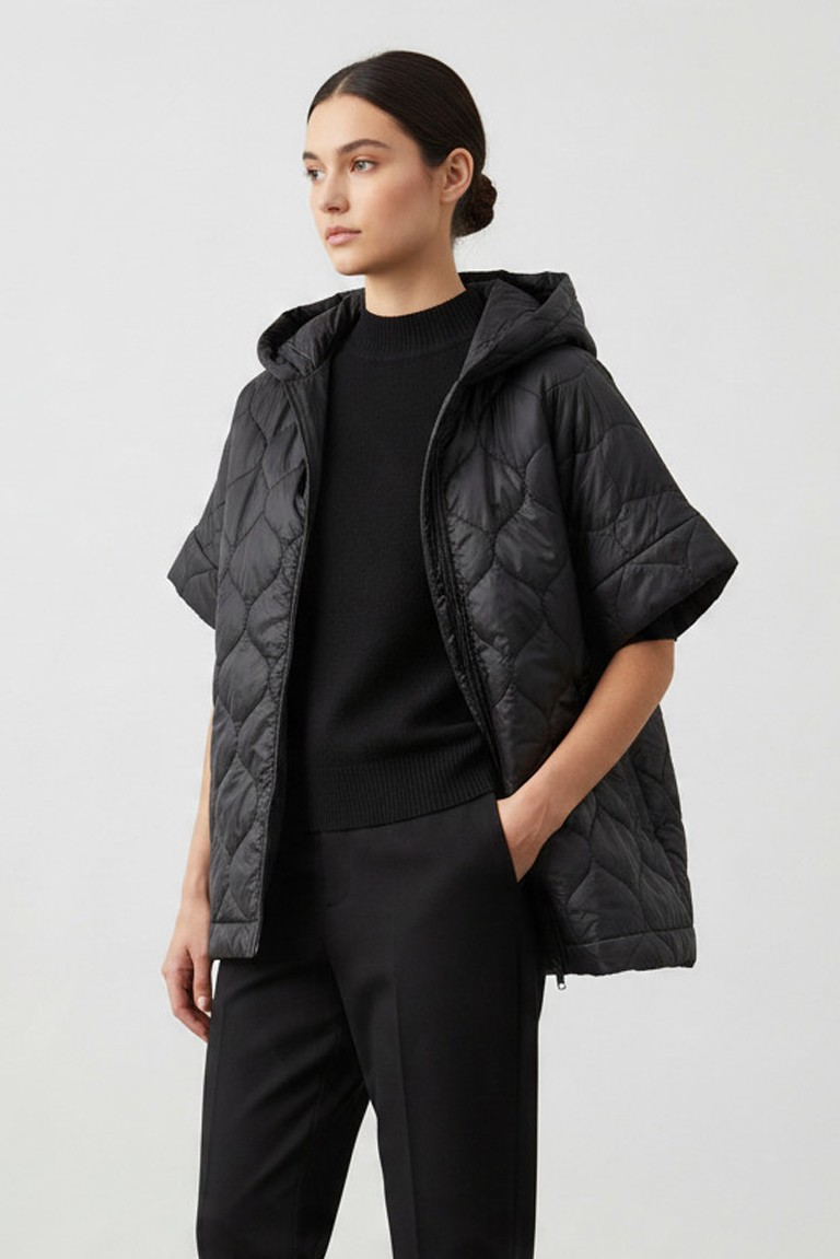 puffer jacket moutaki black