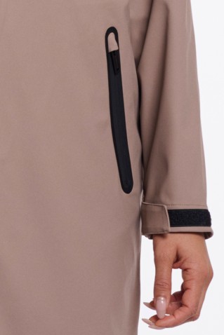 oliver coat rino & pelle toffee and black