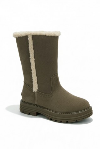 adeline boots rino & pelle grey olive