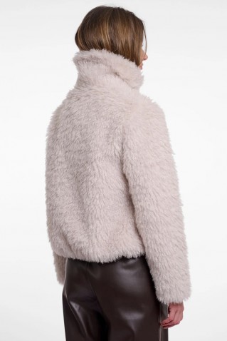 semma faux fur jacket rino & pelle birch