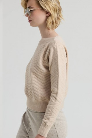 electra μπλουζα namaste beige
