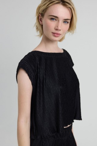 fatma boxy blouse namaste black
