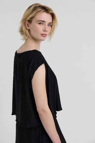 fatma boxy blouse namaste black