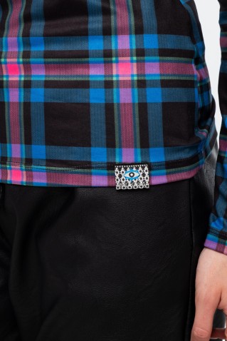 preppy top peace & chaos