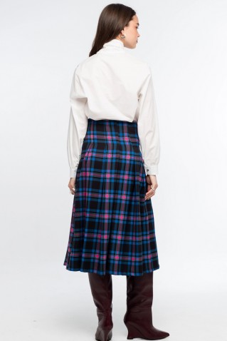 preppy midi skirt peace & chaos