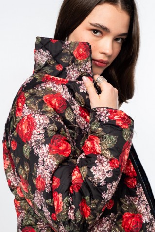fairytale & preppy double faced puffer jacket peace & chaos