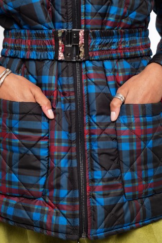 fairytale & preppy double faced puffer jacket peace & chaos